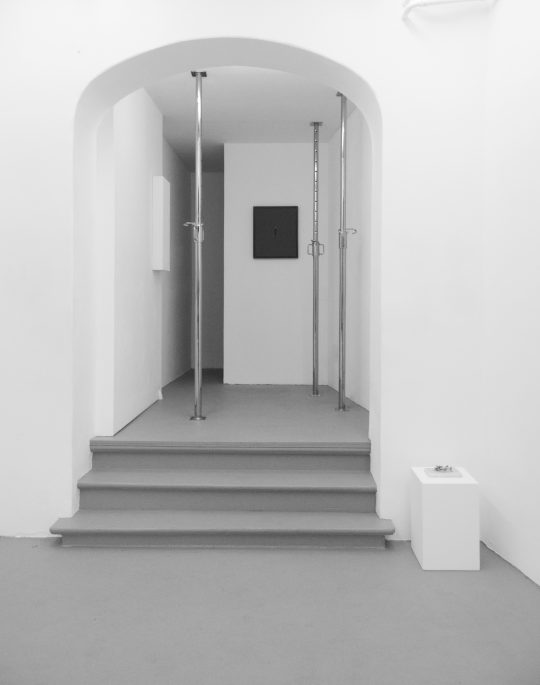 Installation view: John Cornu at Galerie Gilla Loercher, 2017