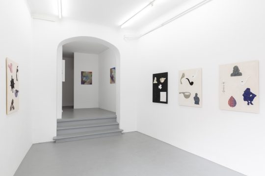 Claudia Zweifel at Galerie Gilla Loercher, 2021<br>
Photo: CHROMA, courtesy Galerie Gilla Loercher and the artist