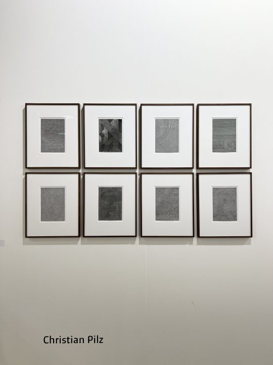 Christian Pilz, Drawings. Art Rotterdam, booth Galerie Gilla Loercher_IMG_4412