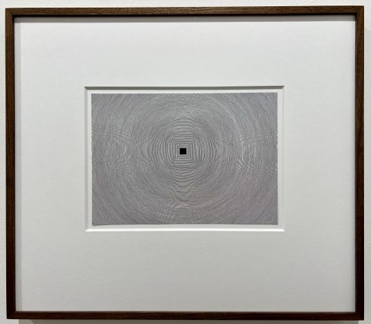 Ink on paper, 34,6 x 39,6 cm, framed<br>Foto: Gilla Loercher, courtesy Galerie Gilla Loercher and the artist