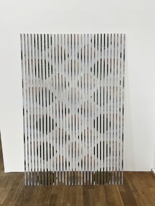 Aluminium, Polycarbonat. 177 x 118 x 27 cm. <br>Photo: Galerie Gilla Loercher. 5.2024