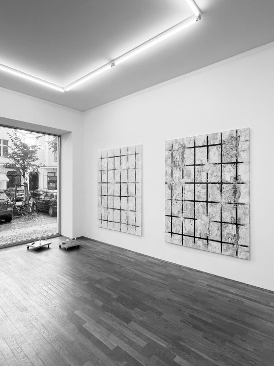 Installation view John Cornu at Galerie Gilla Loercher 2024