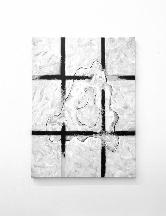 Dead Letters (Okinawa) #6, 2024 Mixed media on canvas. 80 x 60 cm