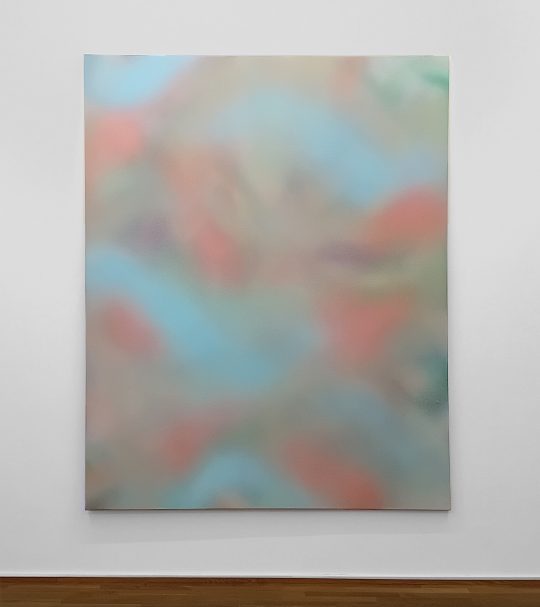 Sandrine Mahéo, Untitled, acryl on canvas, 250 x 200 cm