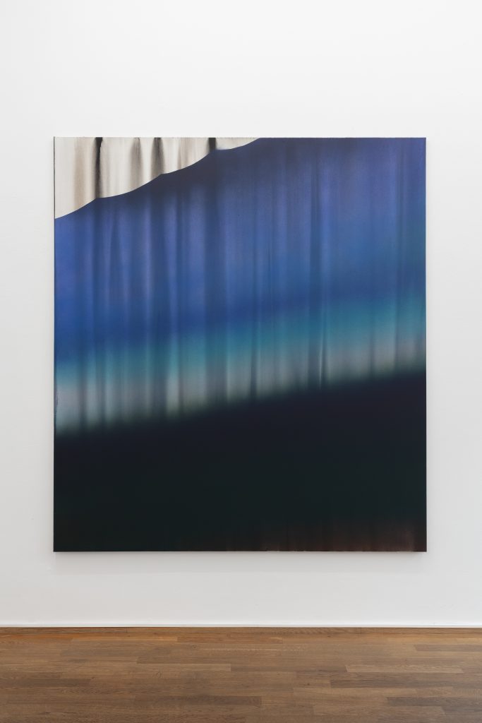 Sandrine Mahéo, Untiled, Archly on canvas, 200 x 180 cm. at GalerieGillaLoercher2025