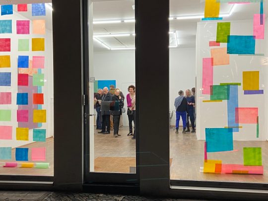 Installation view: Claudia Desgranges at Galerie Gilla Loercher 2026