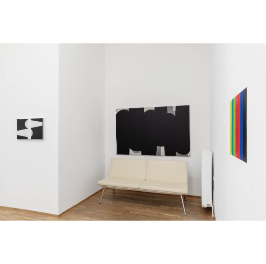 Installation view Rainer Splitt_Quentin Lefranc 2026 at Galerie Gilla Loercher CHR_9829 web