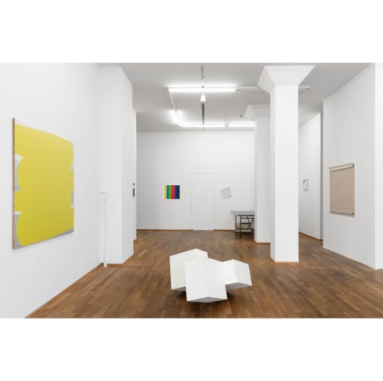 Installation view Rainer Splitt_Quentin Lefranc at Galerie Gilla Loercher 2026. CHR_9832 web