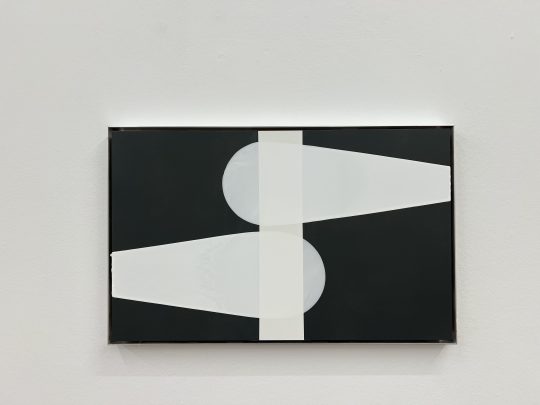 Rainer Splitt Untitled, 2026 Pouring on whiteboard, 35,5 x 56,5 cm, framed IMG_3878