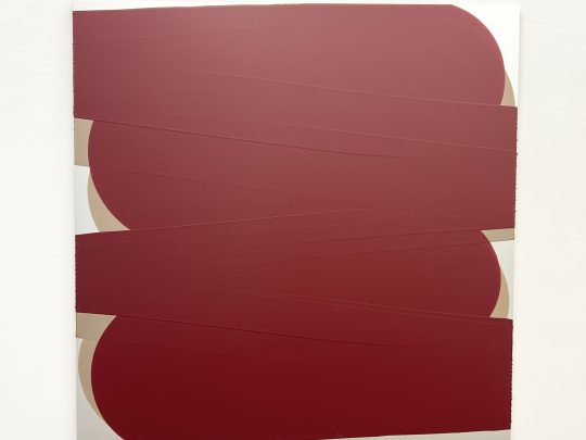 Rainer Splitt, Pouring 2026, 125 x 125 cm.IMG_3985